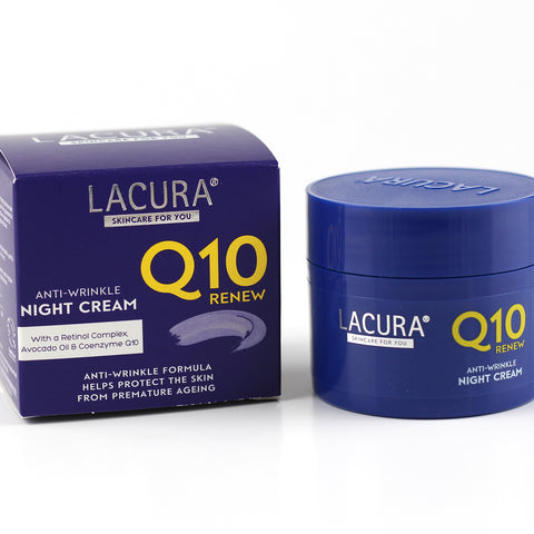 LACURA Q10 RENEW ANTI-WRINKLE NIGHT CREAM 50 ML