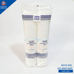 LACURA COTTON WOOL TWIN PACK PADS