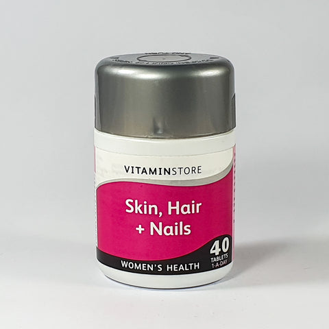 VITAMIN STORE - SKIN, HAIR + NAILS MULTIVITAMINS & MINERALS 40 TABLETS