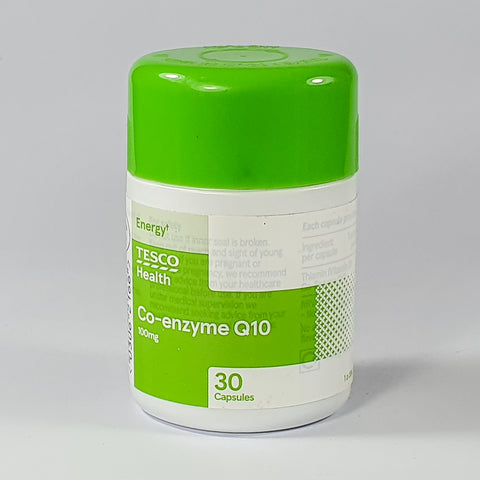 Tesco Co-Enzyme Q10 50mg 30 Capsules