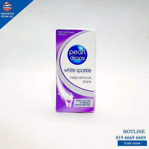 PEARL DROPS WHITE SPARKLE TEETH WHITENER 50 ML