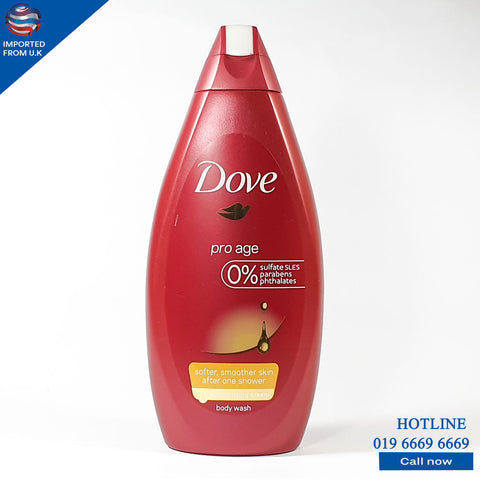 DOVE PRO AGE BODY WASH 500 ML