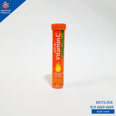 ULTRA VITAMIN C 1000 MG 20 FIZZ TABLET