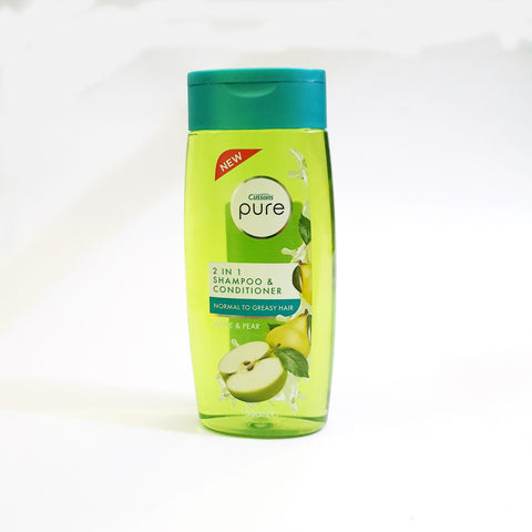 CUSSONS PURE 2 IN 1 SHAMPOO & CONDITIONER 500 ML