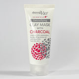 DERMA V10 DETOXIFYING CLAY MASK WITH CHARCOAL 100 ML