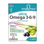 VITABIOTICS - ULTRA OMEGA 3.6.9 - HIGH PURITY STRENGTH FISH OIL